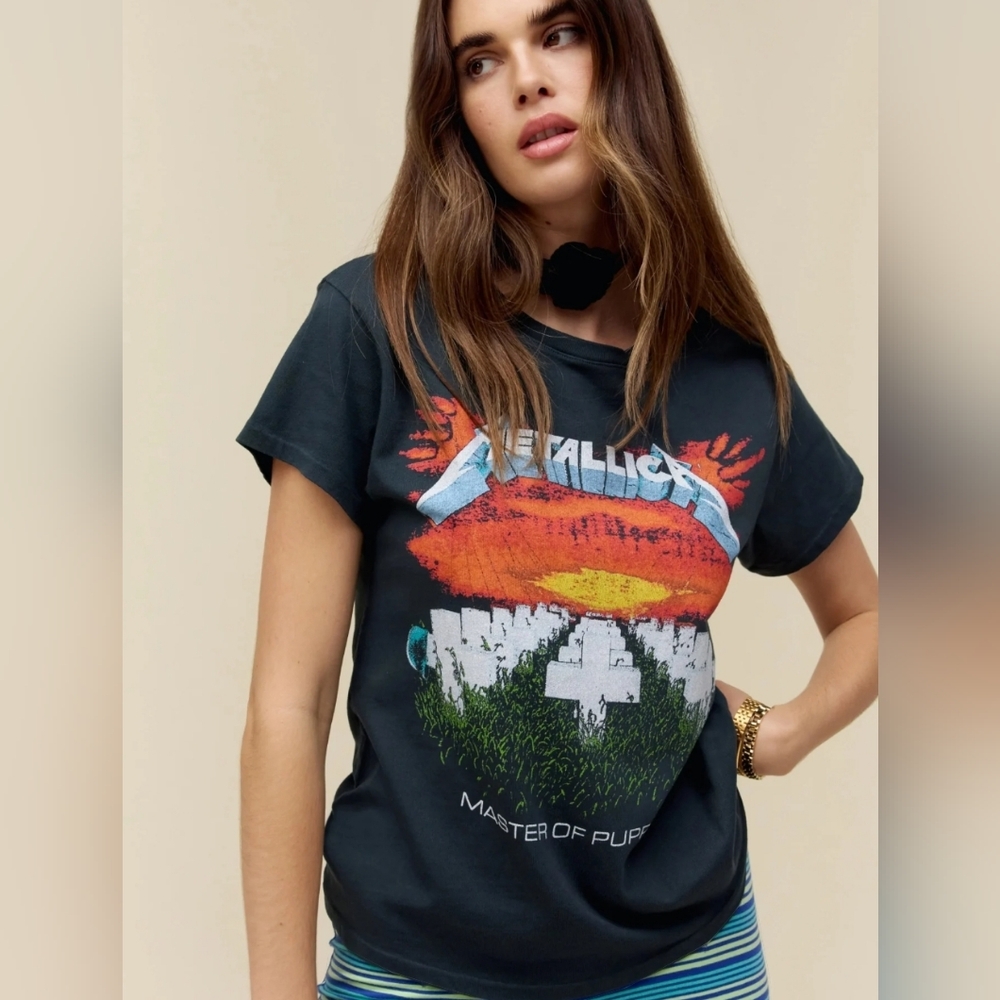 DAYDREAMER $88 Metallica NWT XS Master Of Puppets oversized